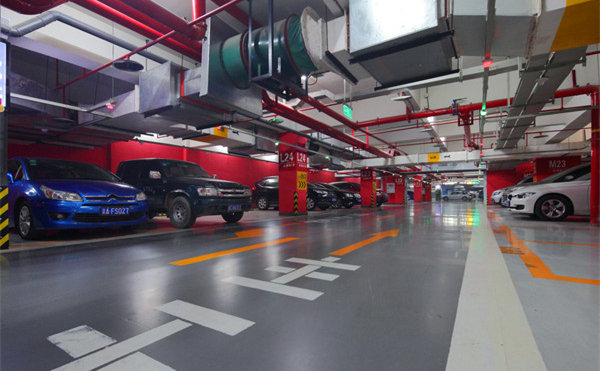 停車場地坪-美地化工 停車場地坪-美地化工