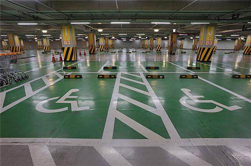 停車場地坪漆施工工藝中對顏色的理解 停車場地坪漆施工工藝中對顏色的理解