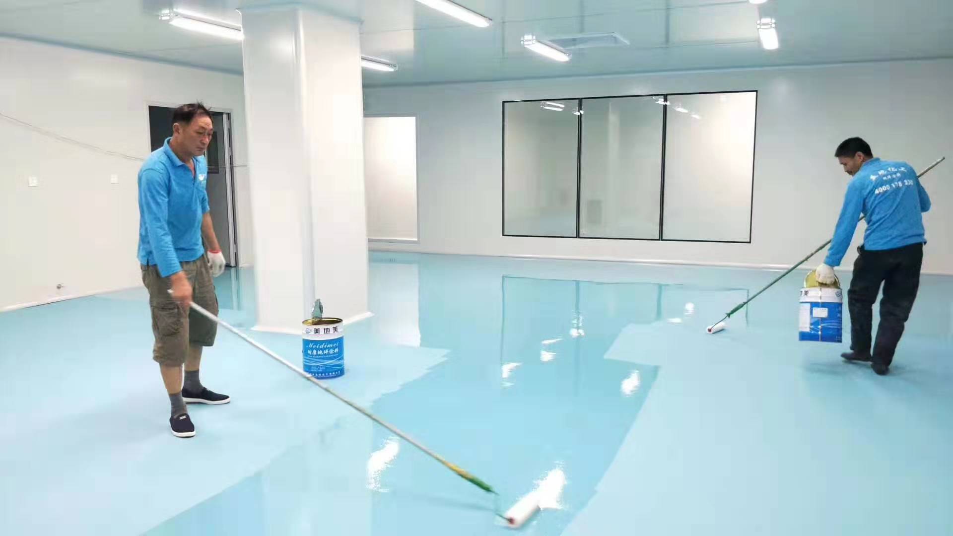 油性環氧地坪漆和水性地坪漆的施工工藝有何不同 油性環氧地坪漆和水性地坪漆的施工工藝有何不同