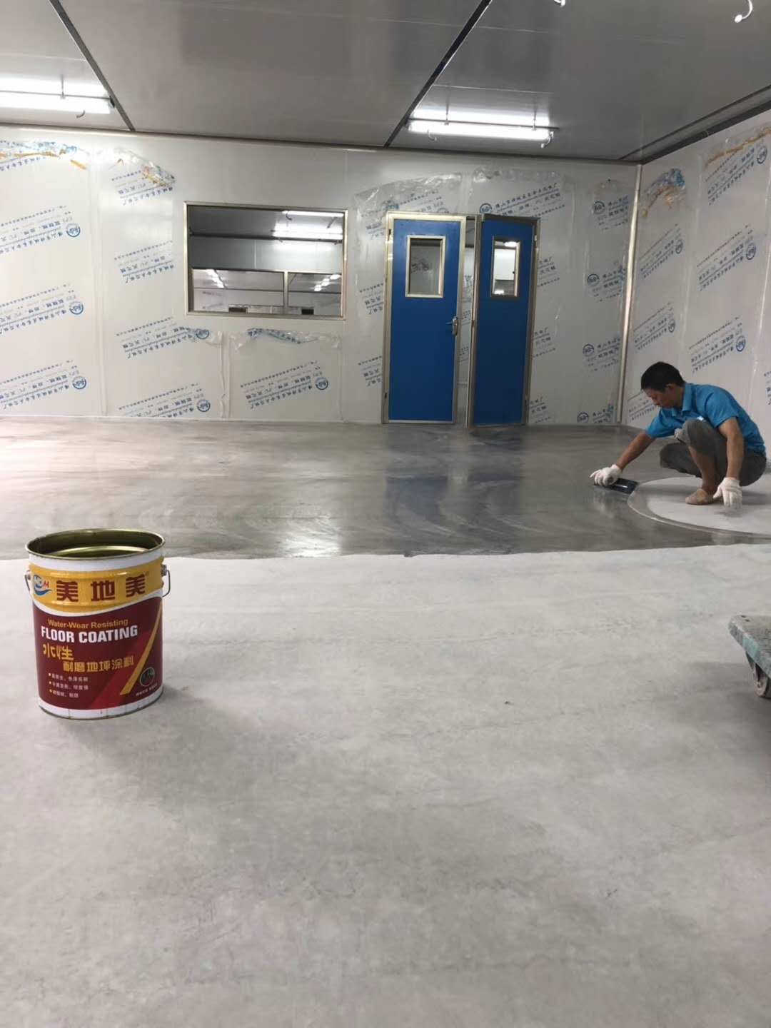 水性環(huán)氧地坪漆施工方案中對基面的處理 水性環(huán)氧地坪漆施工方案中對基面的處理